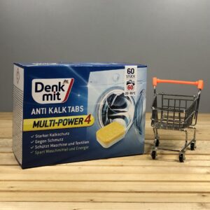 Таблетки проти накипу для пральної машини Denkmit Multi-Power 4 - 60 шт.