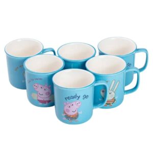 Набір із 6 чашок Peppa Pig, 150 мл, синій HP-15-17-1