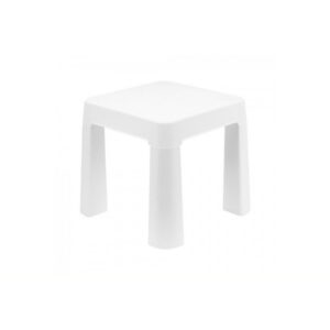 Дитячий табурет 0891TXK білий, до 75 кг 32 х 32 х 28 см