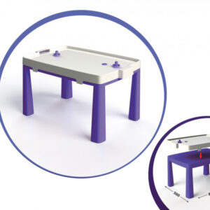 Дитячий ігровий стіл з настільним хокеєм 04580/1/2/3/4/5, 2в1 Фіолетовий