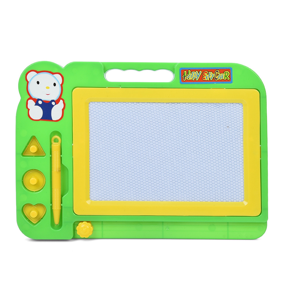 Дитяча дошка для малювання 200H(Green) 3 печатки, ручка-стилус