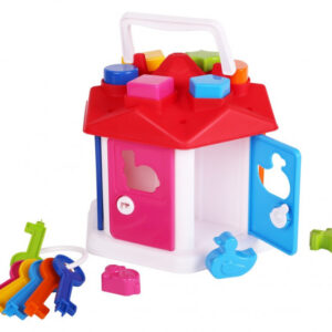 Розвиваючий куб сортер "Будинок" 2438TXK з ключами