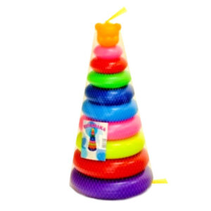 Дитяча пірамідка сортер Ведмедик №4 07014 пластикова