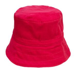 Панамка дитяча вельветова, Червоний, Обх. голови 52