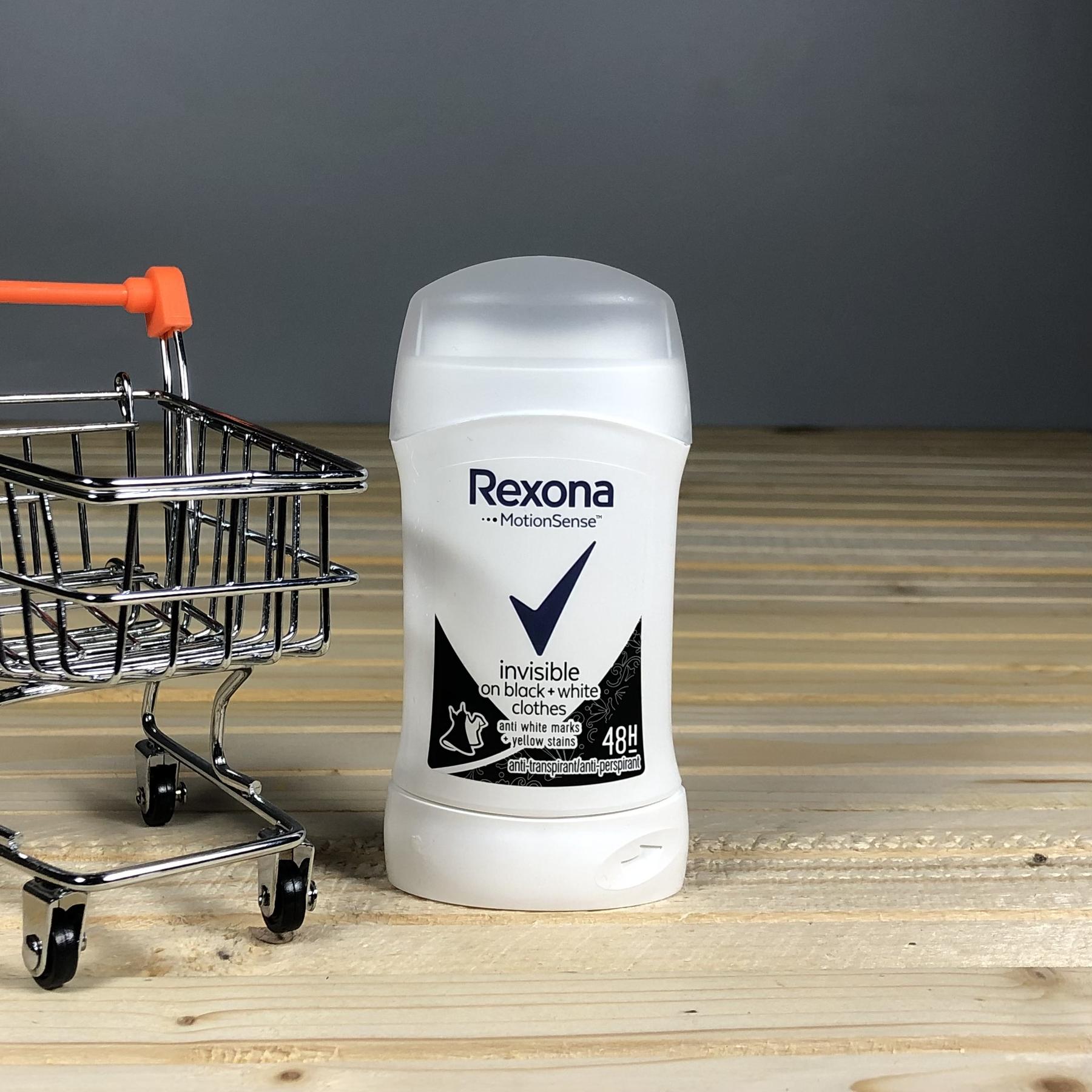 Антиперспірант Rexona Invisible black+white - 40 мл.