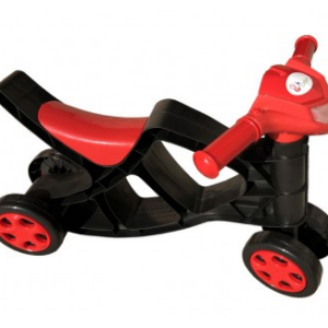 Дитячий біговел Мінібайк 0136/02 чорний з червоним