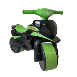 Мотобайк беговел музичний Doloni Toys 0139/59 Чорно-Зелений