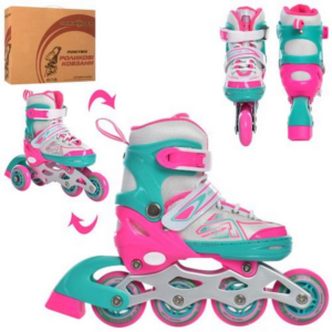 Ролики розсувні Profi A4148-XS-PBL розмір(27-30)