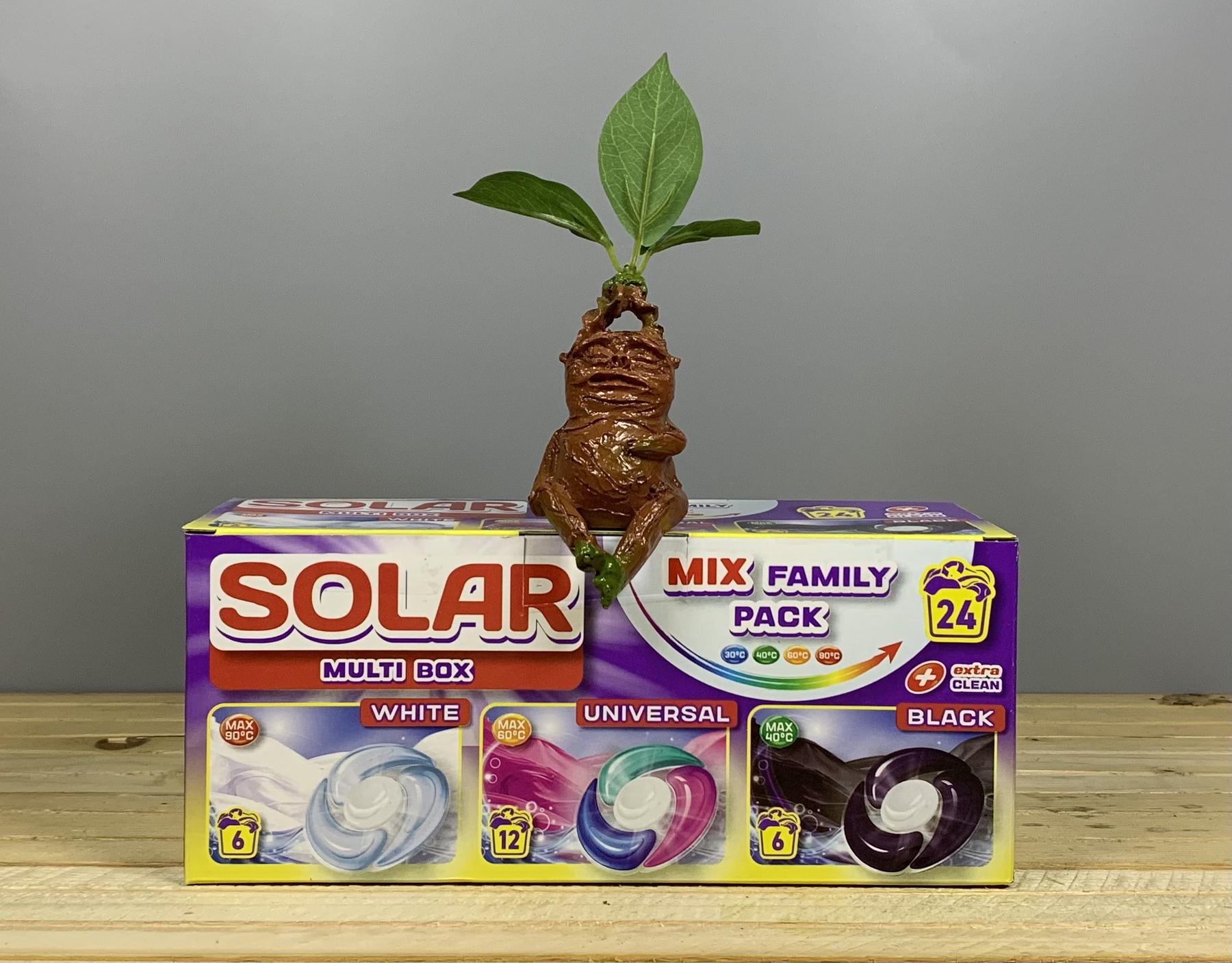 Капсули для прання Solar Multi Box White + Universal + Black - 24 шт