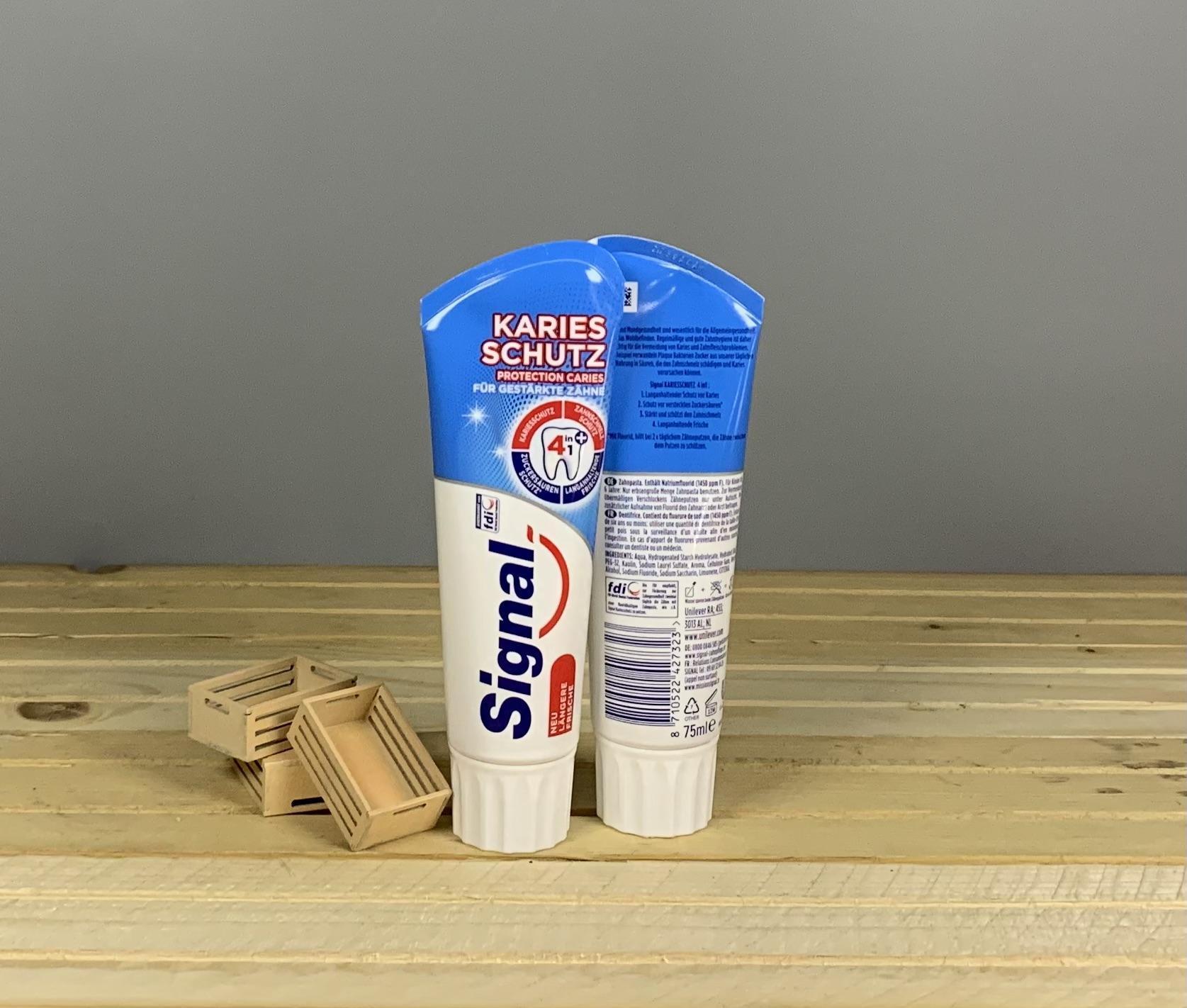 Зубна паста від карієсу Signal Kariesshutz - 75мл.