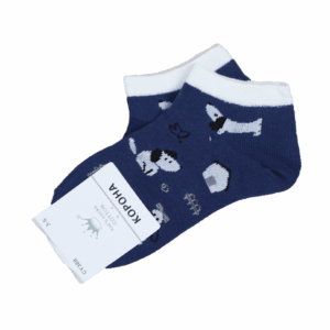 Шкарпетки дитячі у сіточку, Синій, 6-8