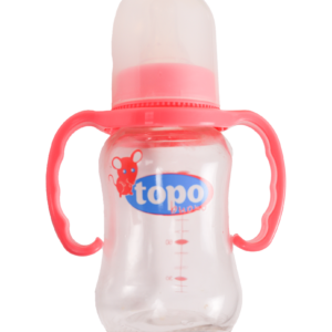 Пляшка скляна  120мл, Рожевий