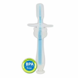 Зубна щітка з обмежувачем, Блакитний