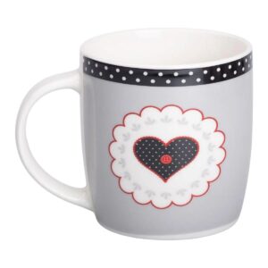 Чашка порцелянова 400 (мл) для чаю та кави RX-N240147G