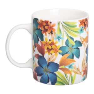 Кружка порцелянова з малюнком 400 (мл) для чая та кави RX-N240472BL