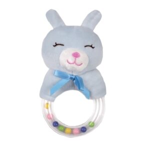 Іграшка-брязкальце слинопоглинаюча, Блакитний