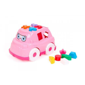 Дитячий розвиваючий сортер "Автобус" ТехноК 5903TXK  Рожевий