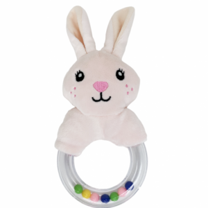 Іграшка-брязкальце слинопоглинаюча, Персиковий