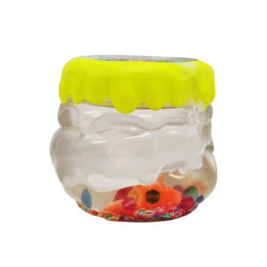 В'язка маса, слайм "Crystal Slime" CS-01-01U з намистинками Жовтий