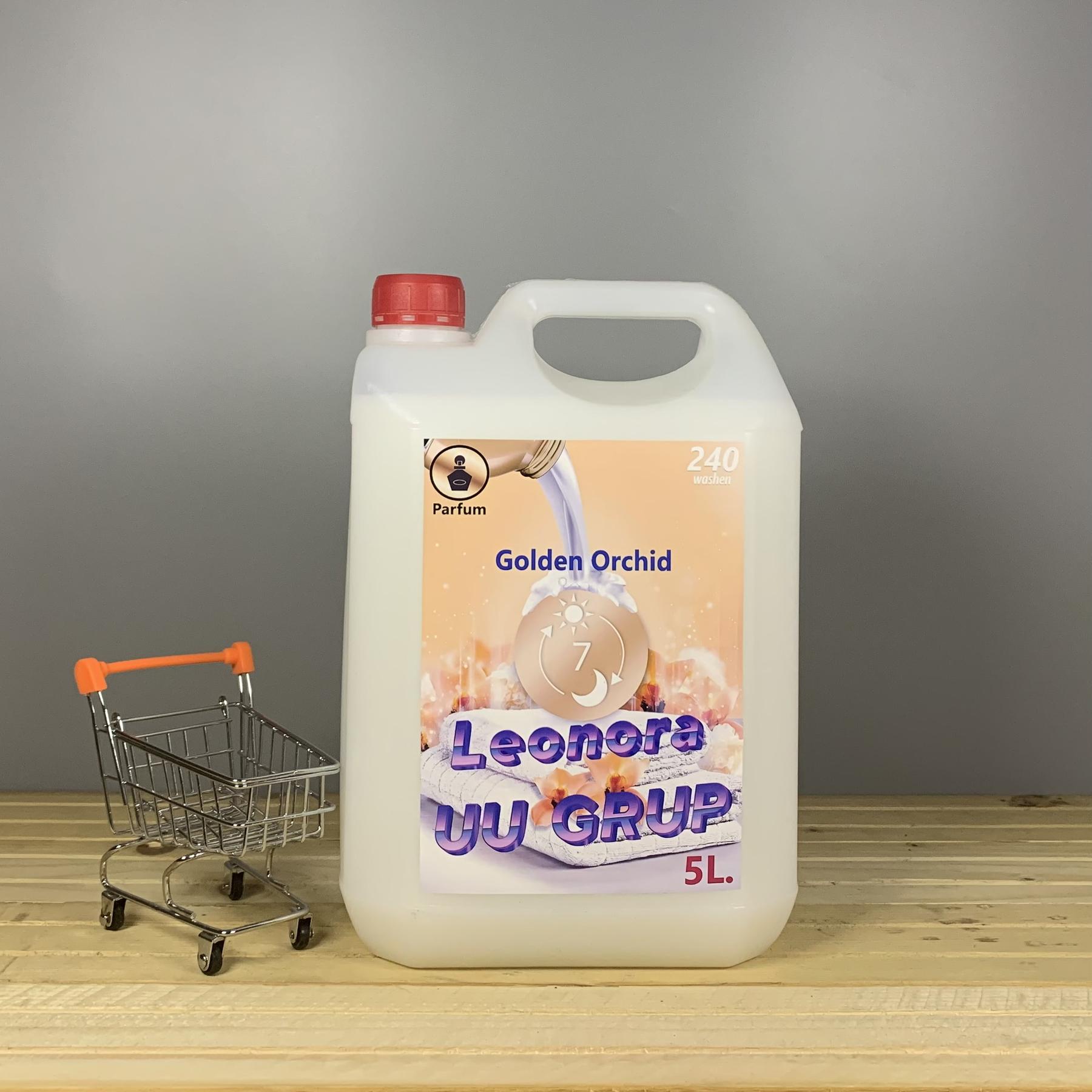 Кондиціонер - ополіскувач для прання Leonora Golden Orchid - 5 л. 240 прань.