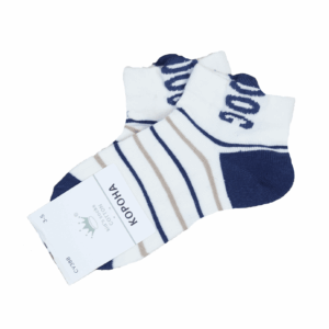 Шкарпетки дитячі у сіточку, Джинс, 6-8