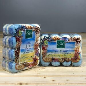 Крем - мило Shik Beauty Soap 1+1 Мінерали моря та живильний крем, з морською ламінарією - 4 х 90 г.