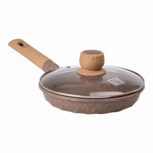 Алюмінієва сковорода 1,4 л, мармурове антипригарне покриття Ø 22 см, бежевий MGC HP-4-422CO