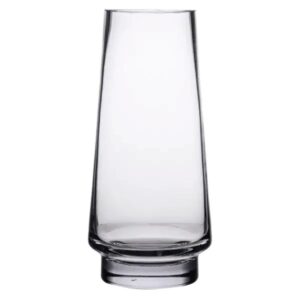 Скляна декоративна ваза для квітів 30 см прозора ваза для інтер'єру 2.6 л HP-10-19