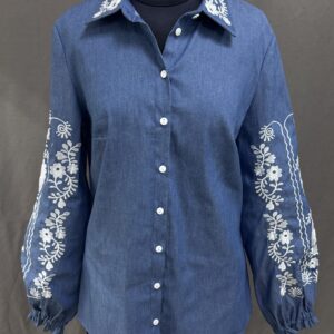 "Емілія" жіноча вишиванка на ґудзиках