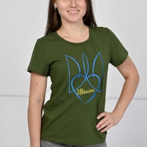 Жіноча футболка "Тризуб"