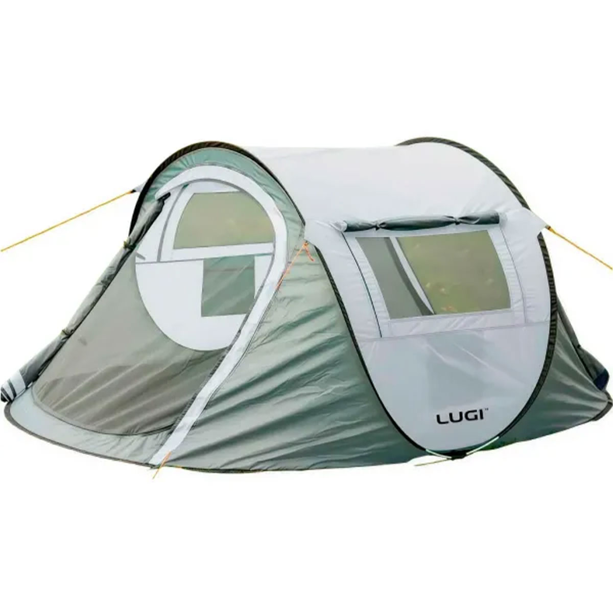 Намет туристичний 245×145×100 (см) кемпінговий для риболовлі 2 х місний Сірий LU-030BE