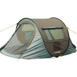 Намет туристичний 245×145×100 (см) кемпінговий для риболовлі 2 х місний Зелений LU-030GR