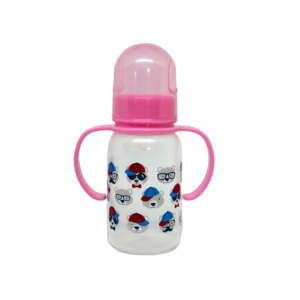 Пляшечка з соскою та ручками 150 мл., Ментоловий