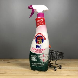 Засіб для миття туалету ChanteClair антибактеріальний-відбілюючий WC Candeggina - 625 мл.