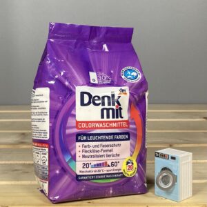 Сипучий порошок для прання DenkMit Colorwaschmittel - 1.35 кг.