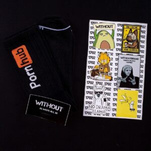 Шкарпетки Without PornHub 36-44 Black