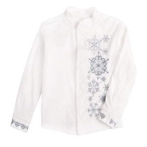Флісова сорочка для хлопчика "Крістоф", Молочний, 92 (2 роки)