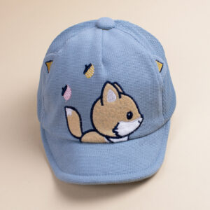 Кепка дитяча "Лисеня", Сірий, 46-48