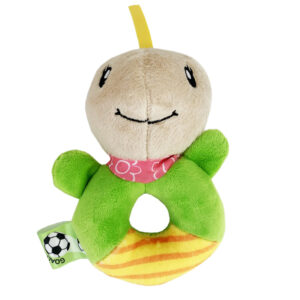 М'яка іграшка - брязкальце " Звірята ", Зелений