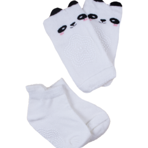 Набір шкарпетки + наколінники, Білий