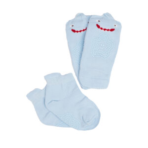 Набір шкарпетки + наколінники, Блакитний