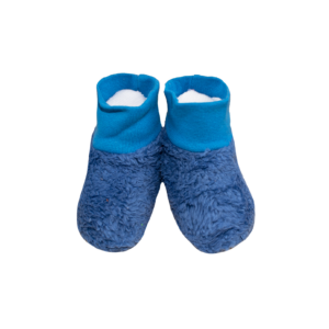 Пінетки на манжеті теплі від 0 до 3 міс, Петроль, 62 (3 міс)