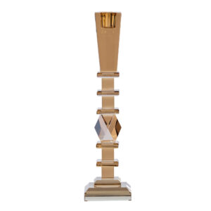 Свічник скляний 27.5 (см) високий класичний HP36555L