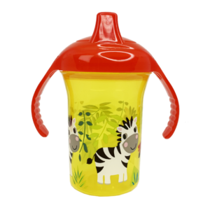 Поїльник дитячий "Сафарі" 250мл, Жовтий