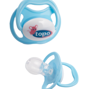 Пустушка силіконова "ТОРО", Блакитний