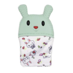 Рукавичка-прорізувач "Зайченя", Ментоловий