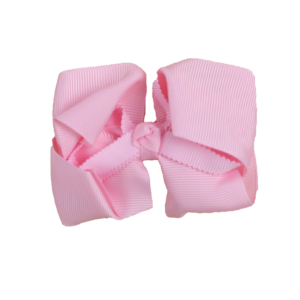 Шпилька-затискач для волосся кольоровий 10см, Пудровий