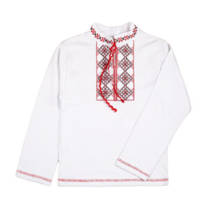 Вишиванка для хлопчика №20, Білий, 98-104см