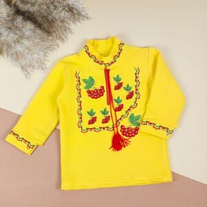 Вишиванка для хлопчиків "Калина", Жовтий, 92 (2 роки)