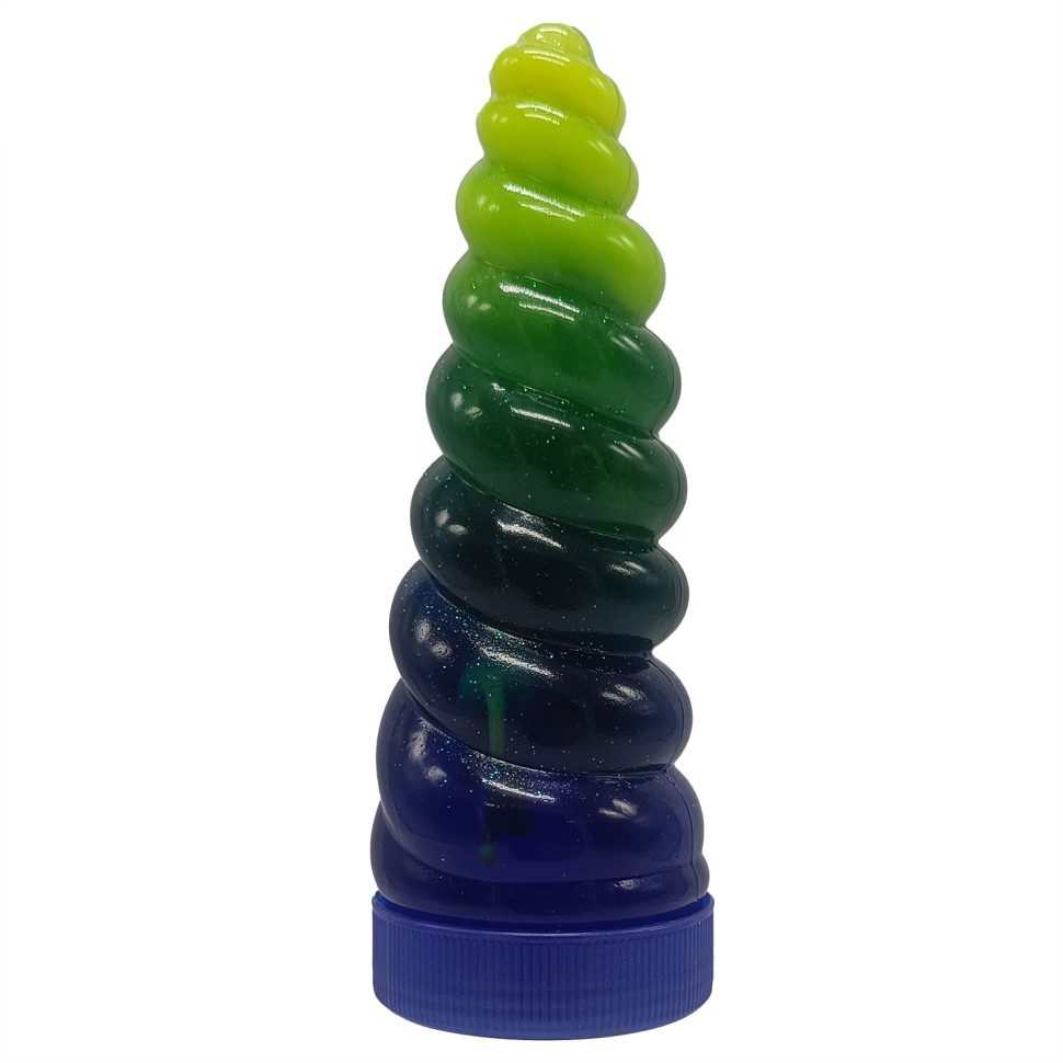 В'язка маса "Unicorn Slime" UNS-02-01U, густий лизун Green-Blue